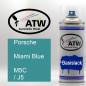 Preview: Porsche, Miami Blue, M5C / J5: 400ml Sprühdose, von ATW Autoteile West.